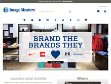 Tablet Screenshot of imagemasters.com